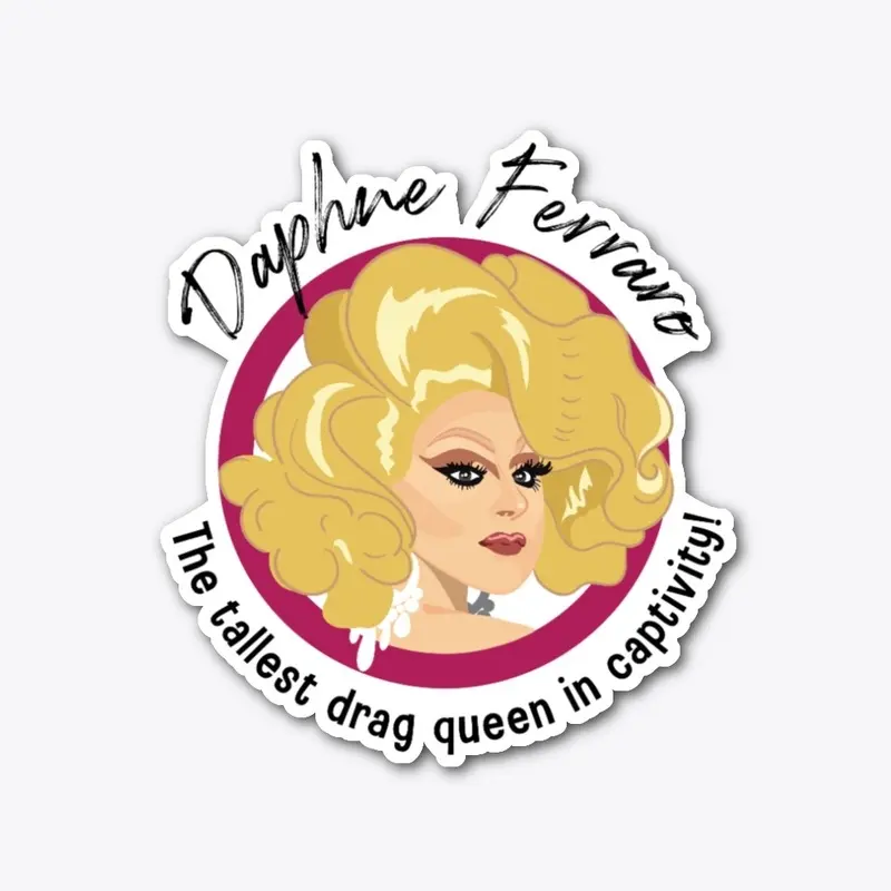 Cartoon Daphne Sticker